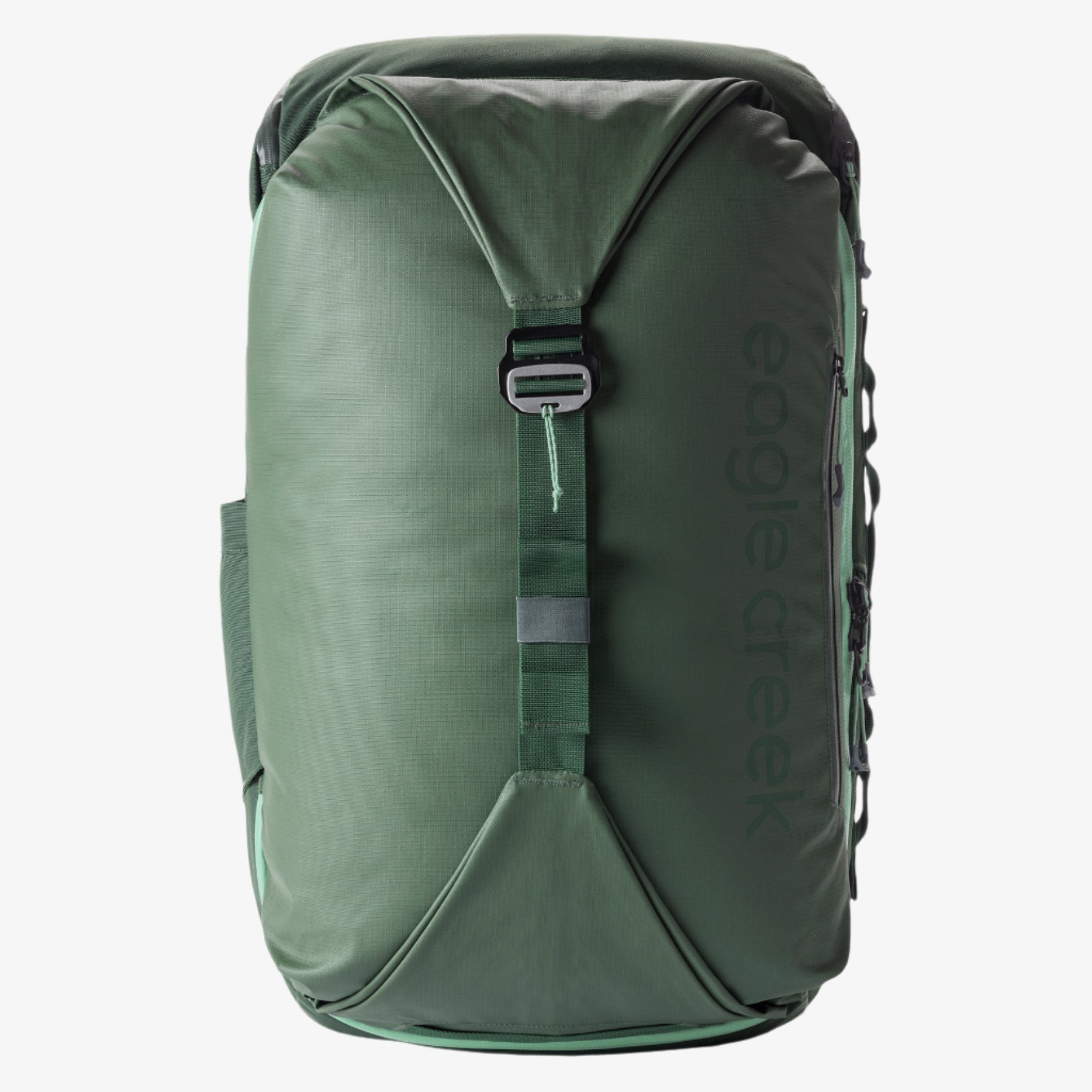 Eagle Creek Tour Travel Pack 55L in Jungle Green — back view