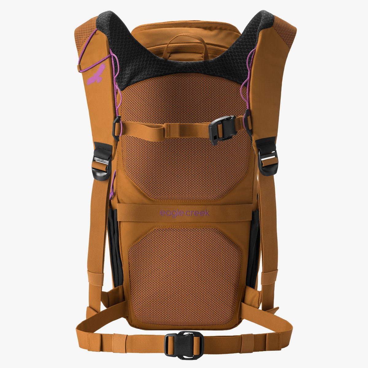 Eagle Creek Ranger Backpack 16L in Iron Orange — angle view 2 # color_Iron Orange