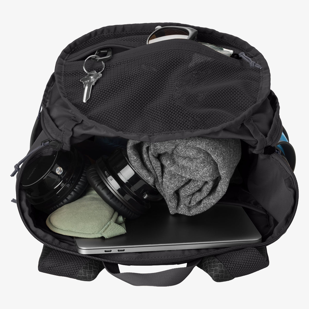 Eagle Creek Ranger Backpack 26L in Black — interior view # color_Black