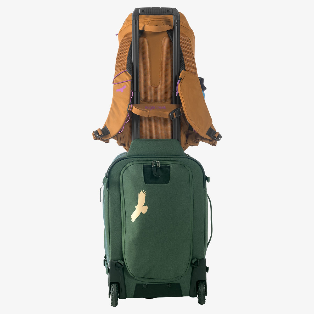 Eagle Creek Ranger Backpack 26L in Iron Orange — detail view # color_Iron Orange