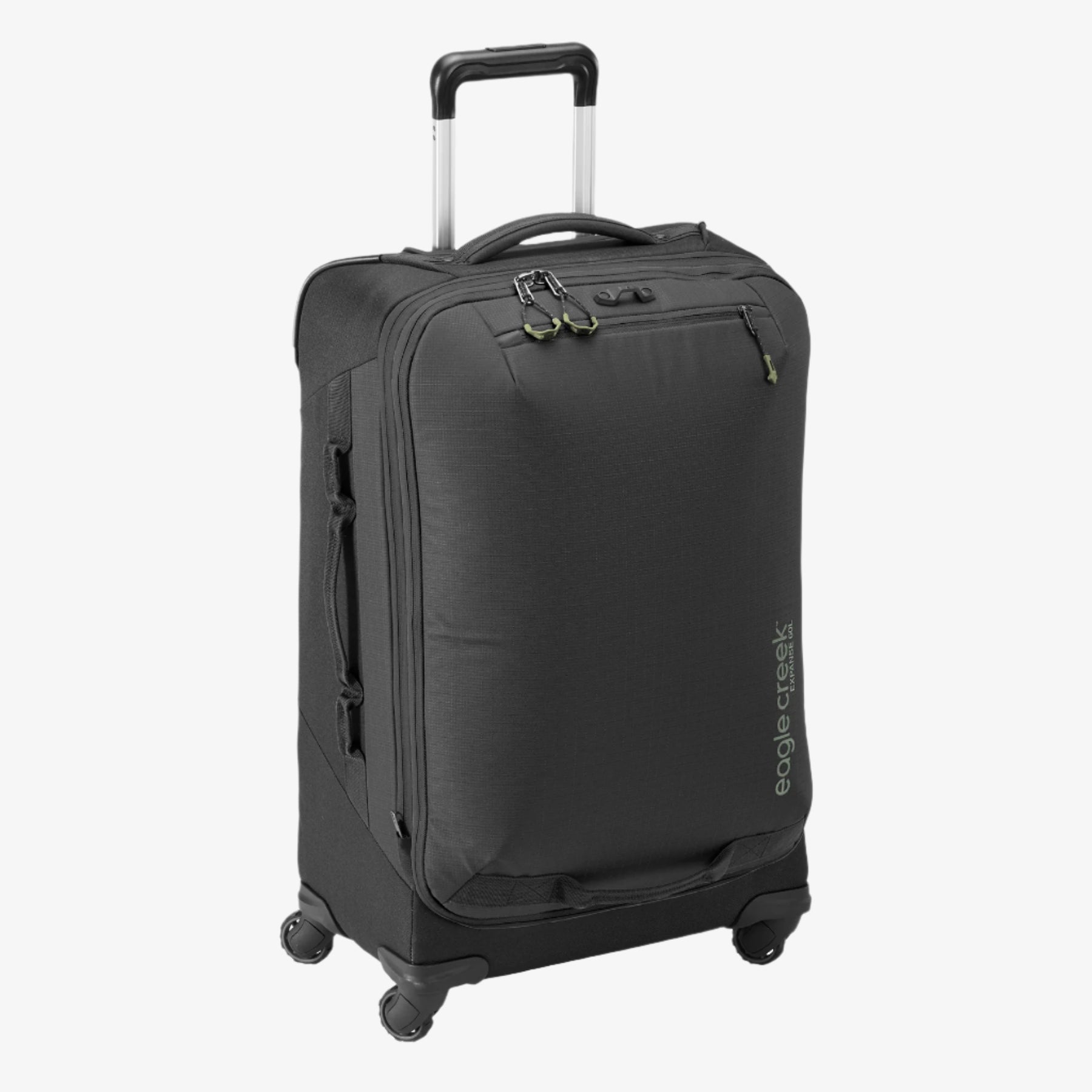 Eagle Creek Expanse 4-Wheel 26"/60L Luggage in Midnight Black — front view # color_Midnight Black