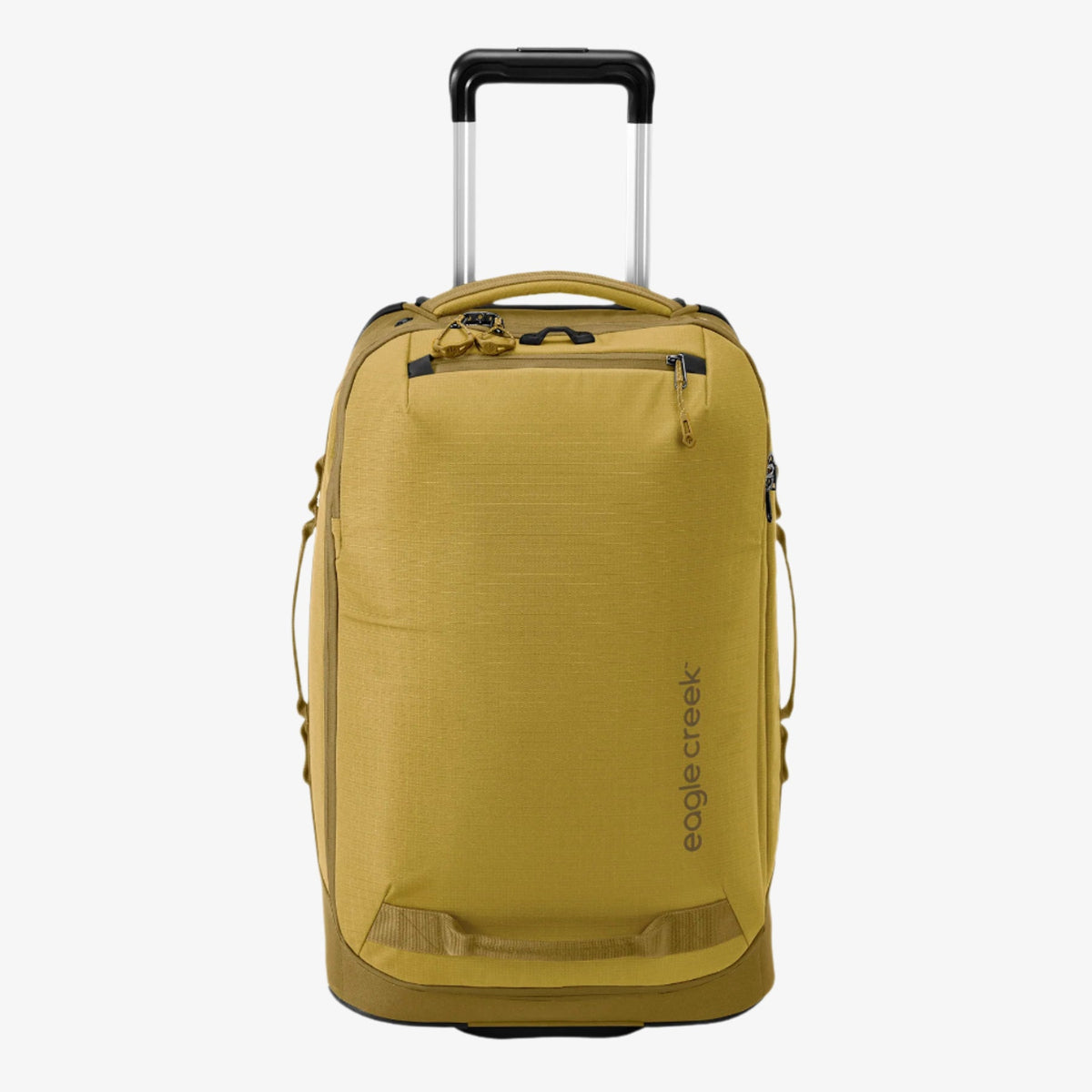 Eagle Creek Expanse 2-Wheel 21.25"/38L Convertible International Carry-On Luggage in Gold — back view # color_Gold