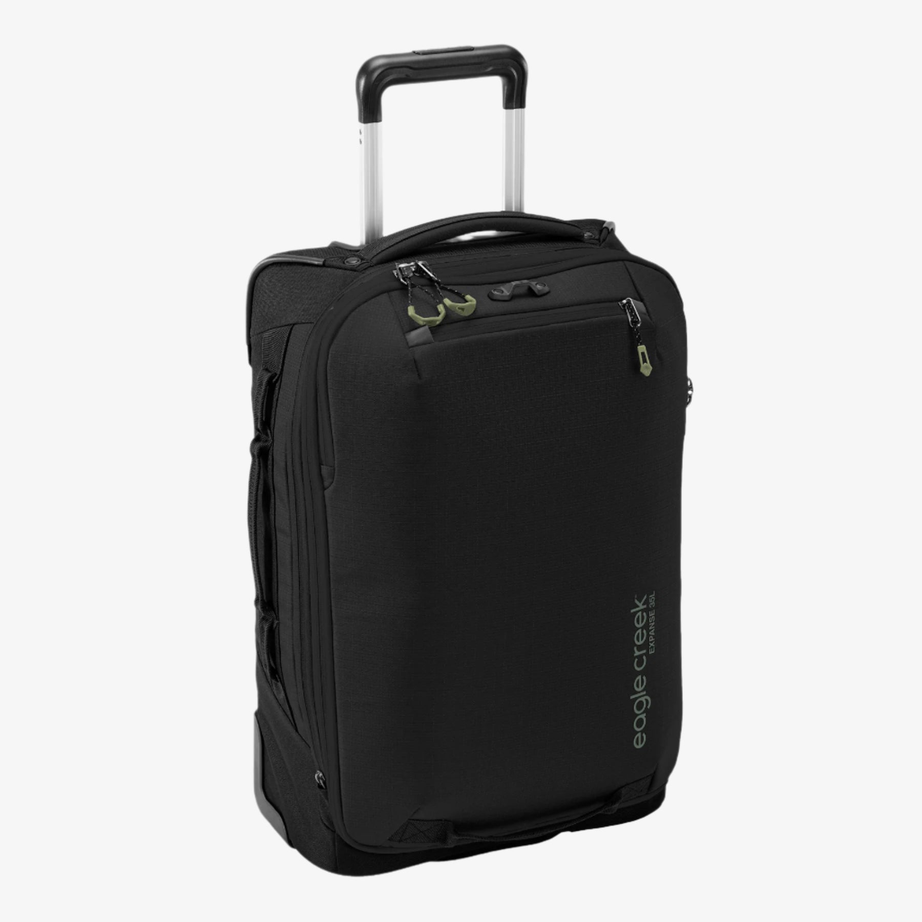 Eagle Creek Expanse 2-Wheel 21.5"/35L International Carry-On Luggage in Midnight Black — front view
