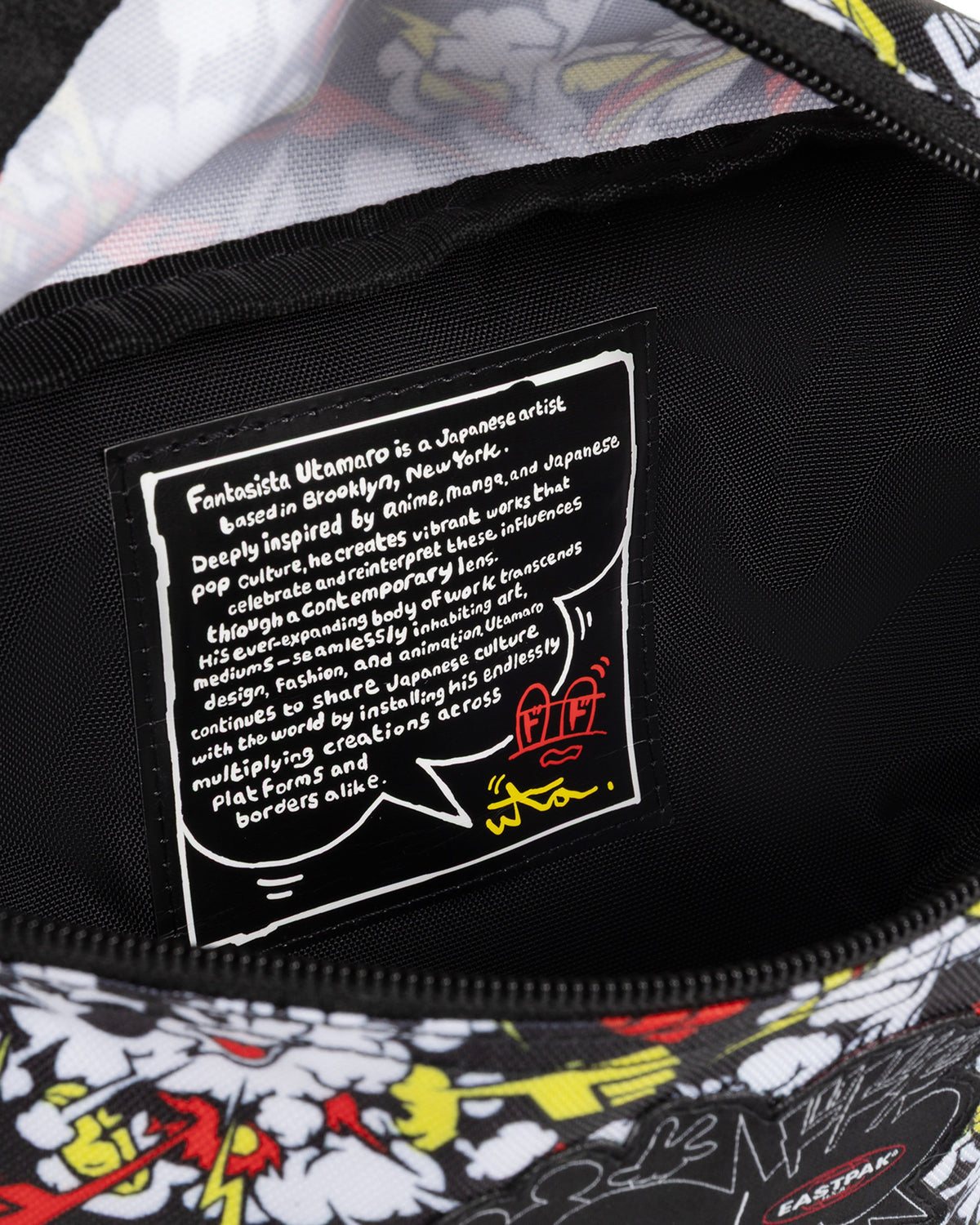 Eastpak Springer Fanny Pack in Mickey Print — angle view 2