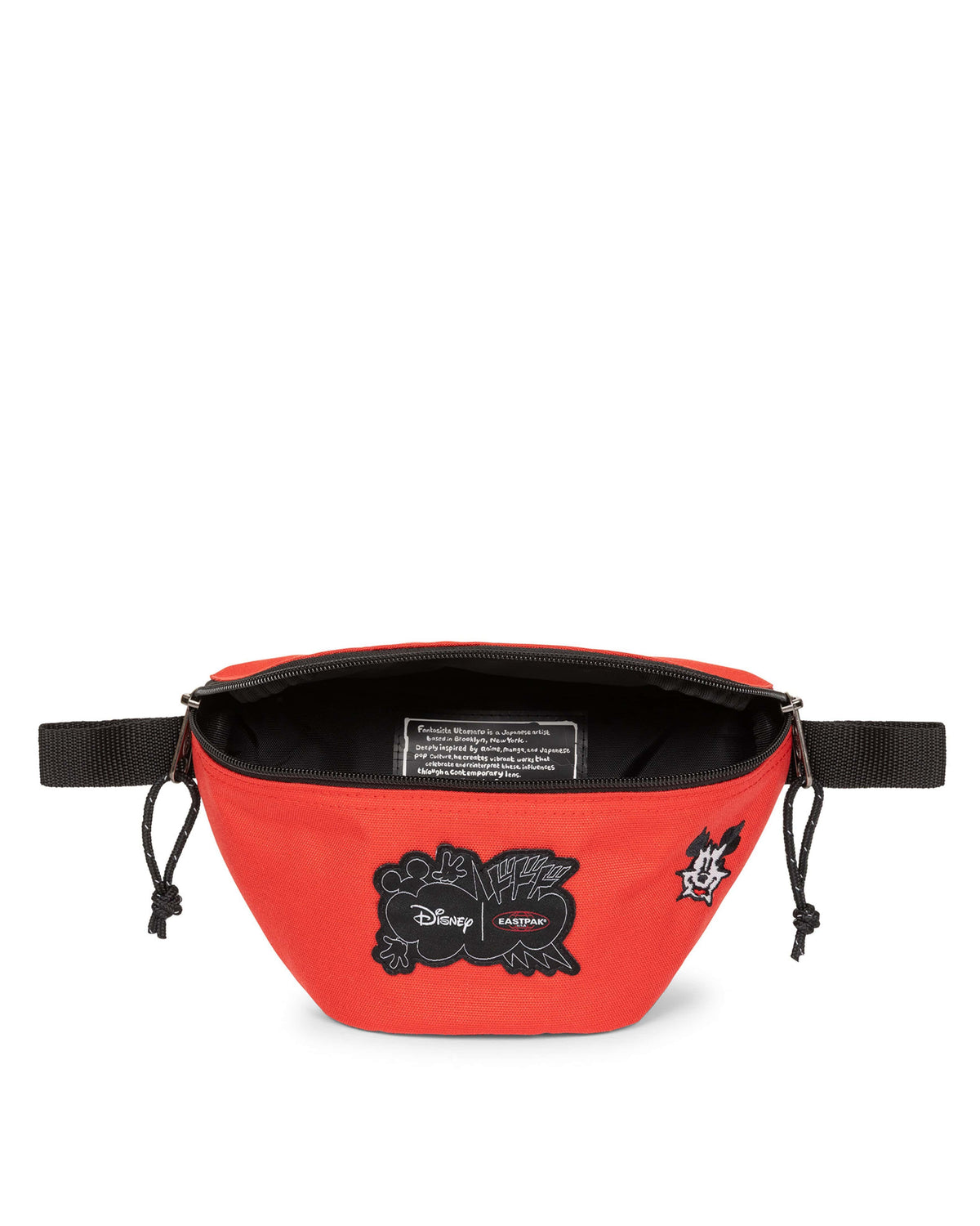 Eastpak Springer Fanny Pack in Mickey Patch — interior view