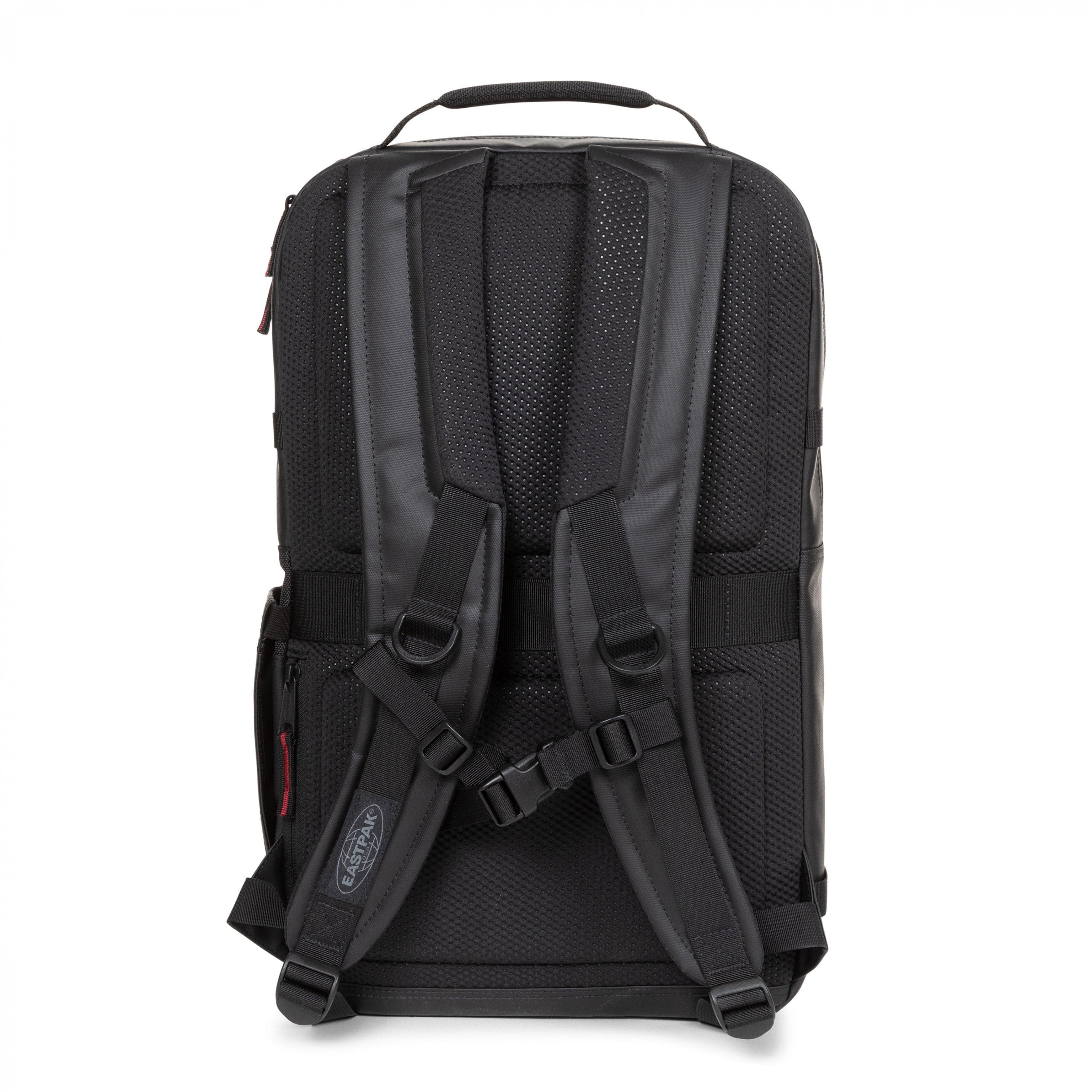 Eastpak Tecum L Backpack 22L in CNNCT Top Black — back view # color_CNNCT Top Black