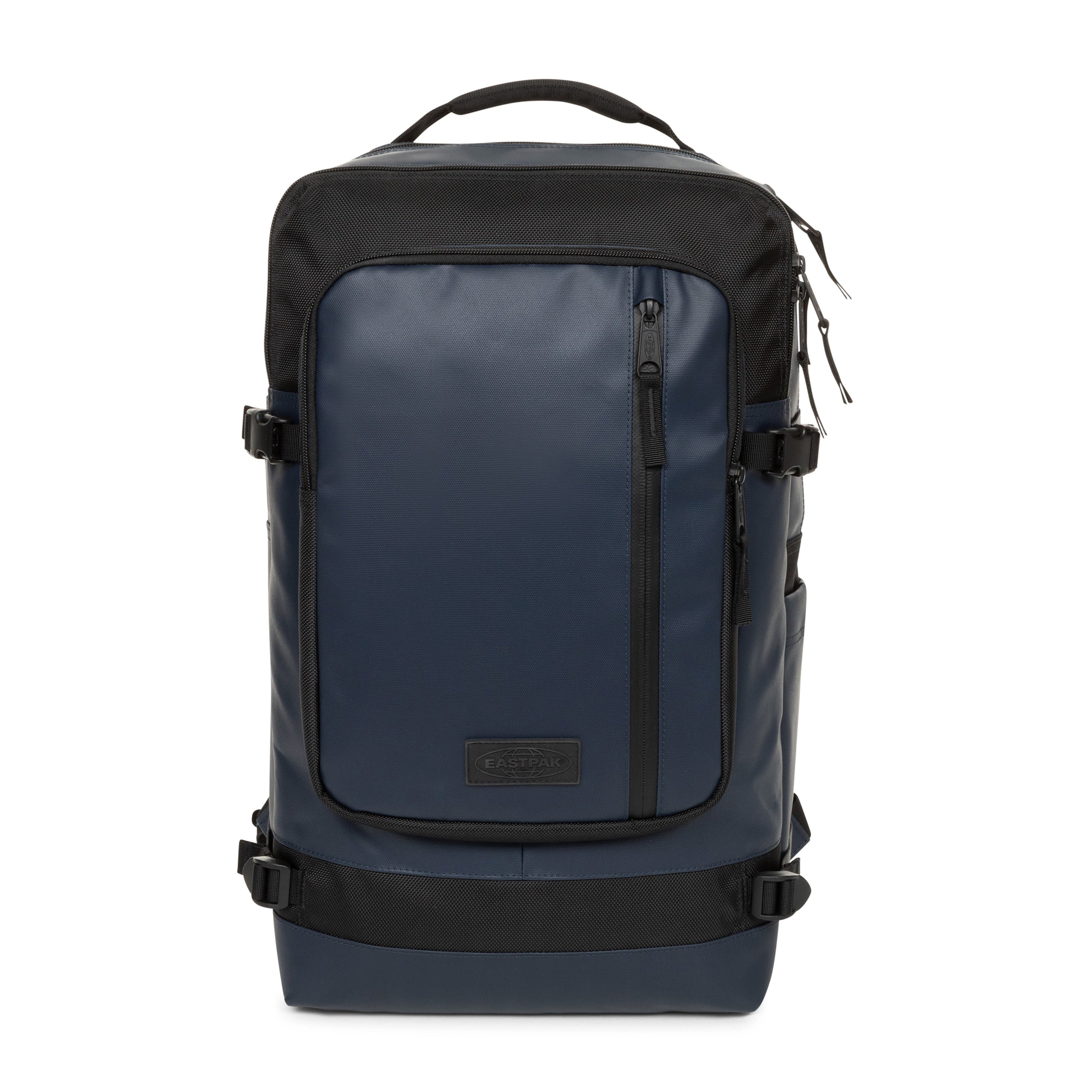 Eastpak Tecum L Backpack 22L in CNNCT Admiral — front view # color_CNNCT Admiral