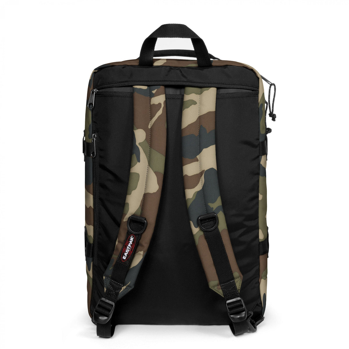 Eastpak Travelpack Backpack 42L in Camo — back view