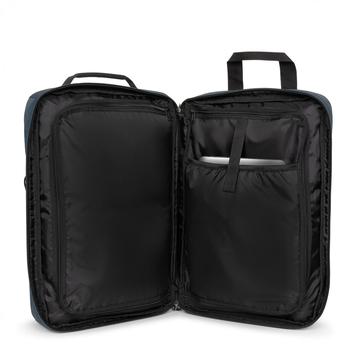 Eastpak Travelpack Backpack 42L in Superman Patch — interior view