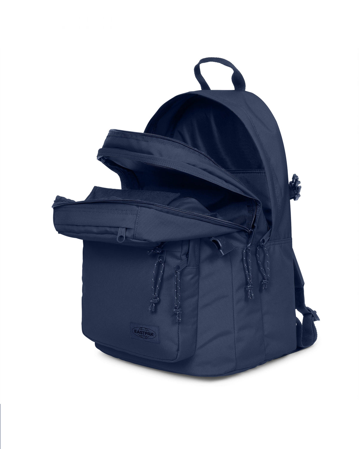 Eastpak Double Pro Backpack 32L in Nighttime Navy — angle view 2