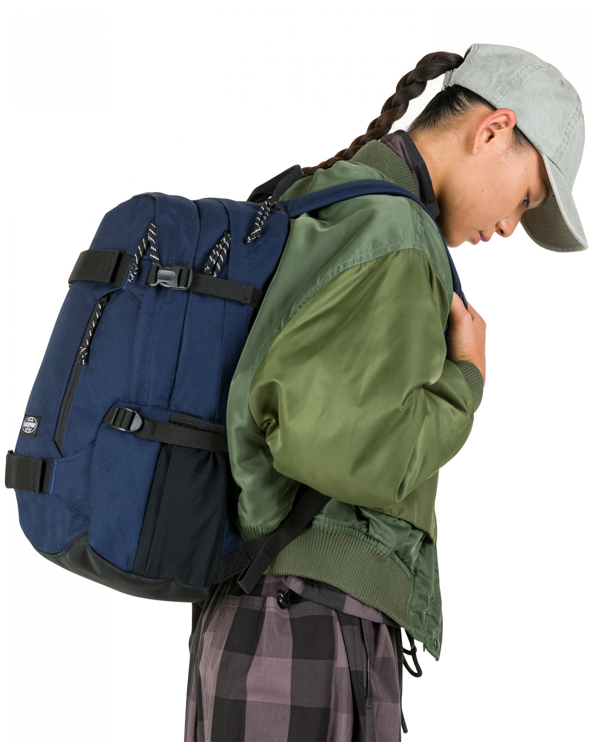 Eastpak Getter Pro Backpack 23L in CS Navy Pro — lifestyle