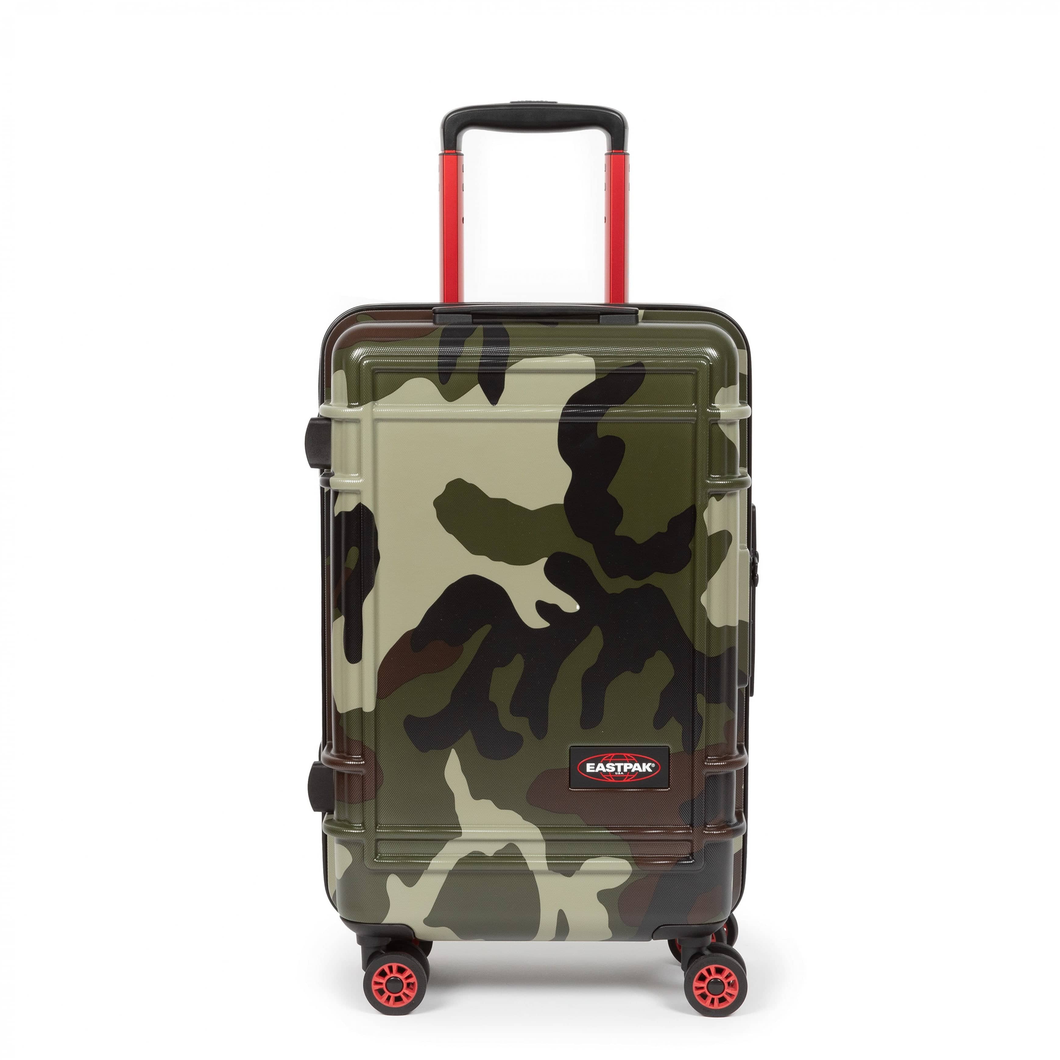 Eastpak Resist'R Zip Cabin Hardside Spinner | 28L in Camo — front view # color_Camo