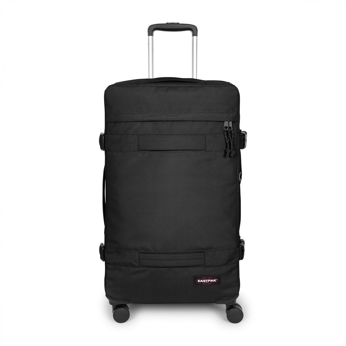 EastPak Transit'R 4 Medium Spinner Luggage | 68 L in Black — front view