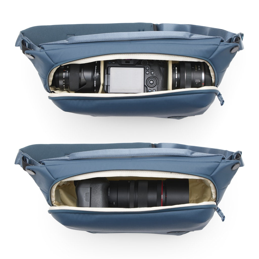 Peak Design Everyday Sling 10L in Ocean — angle view 2 # color_Ocean
