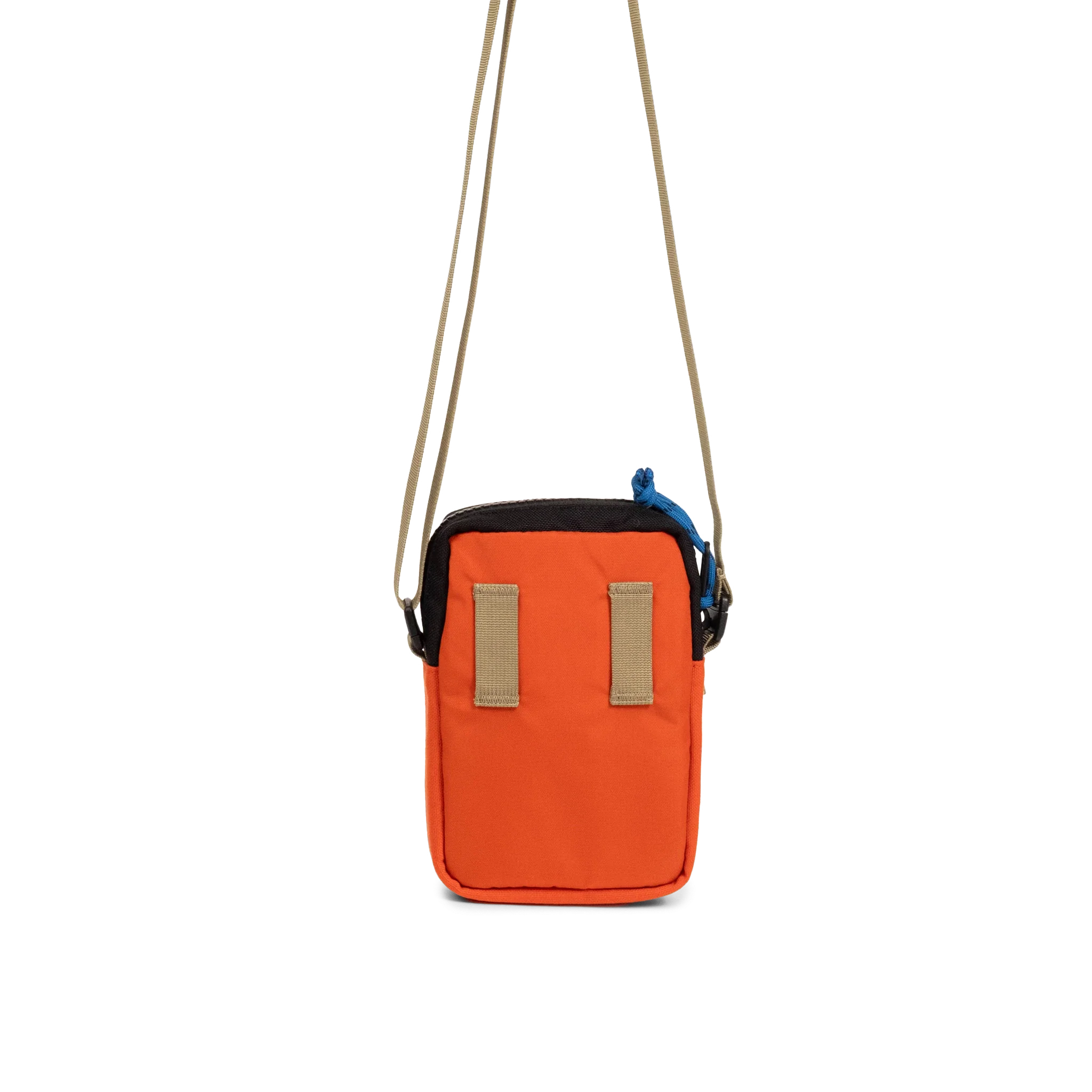 Topo Designs Mini Shoulder Bag in Persimmon Haze — back view # color_Persimmon Haze