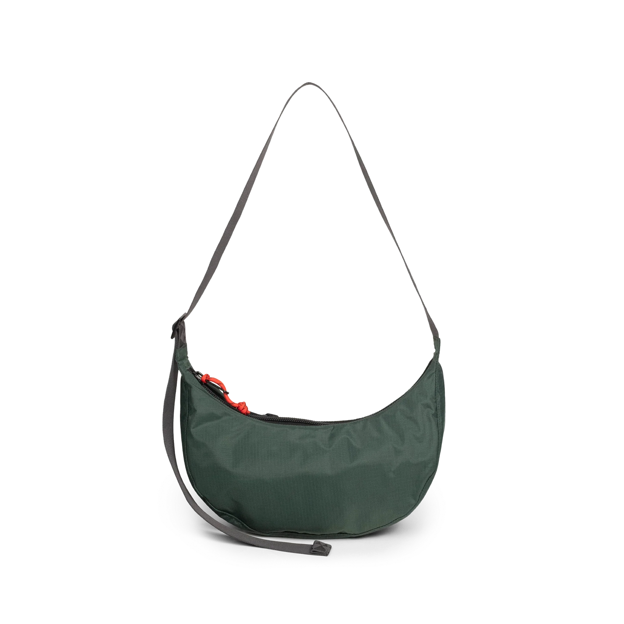 Topo Designs Moonlight Crossbody Bag in Very Peri Forest — back view # color_Very Peri Forest