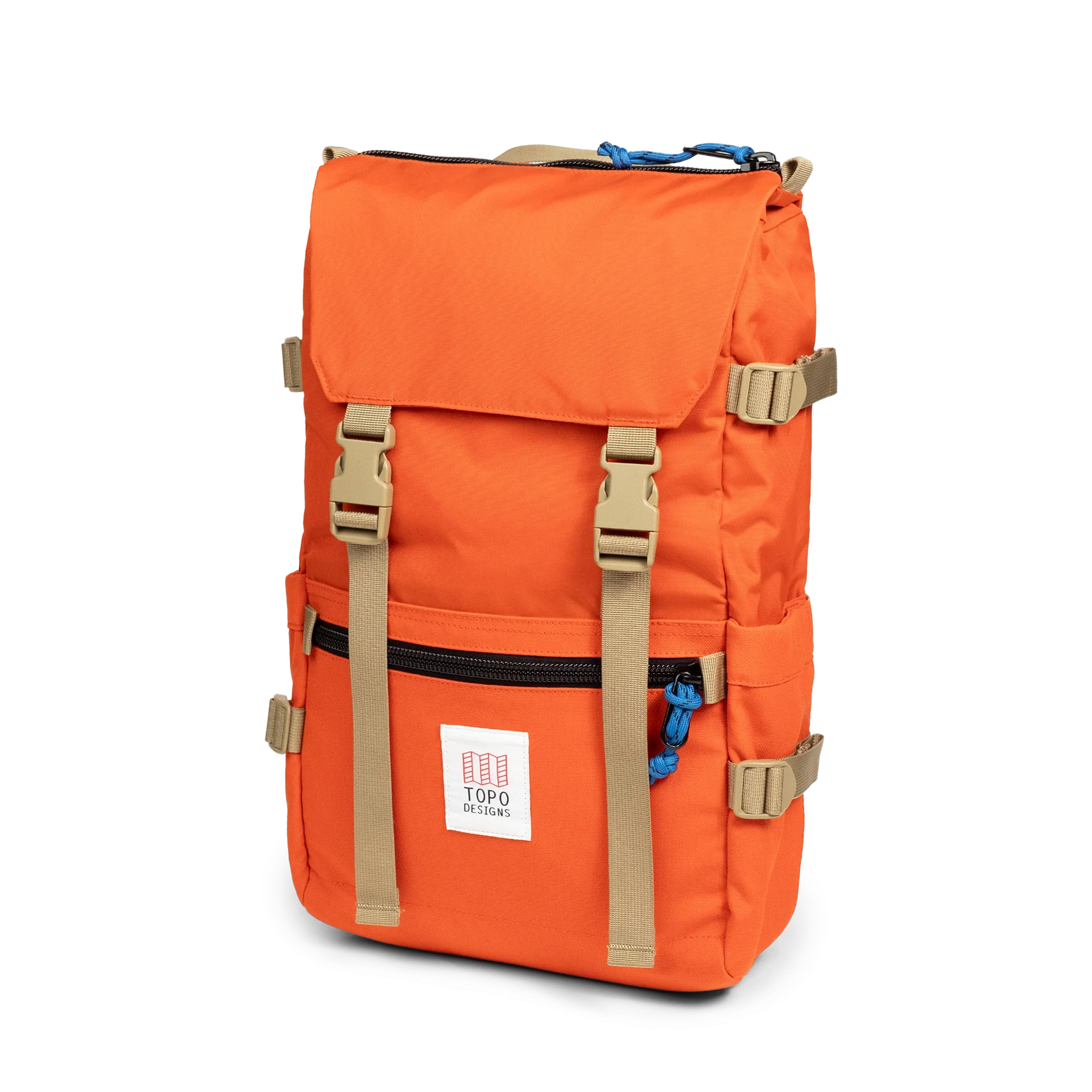 Topo Designs Rover Pack Classic in Persimmon Haze — front view # color_Persimmon Haze