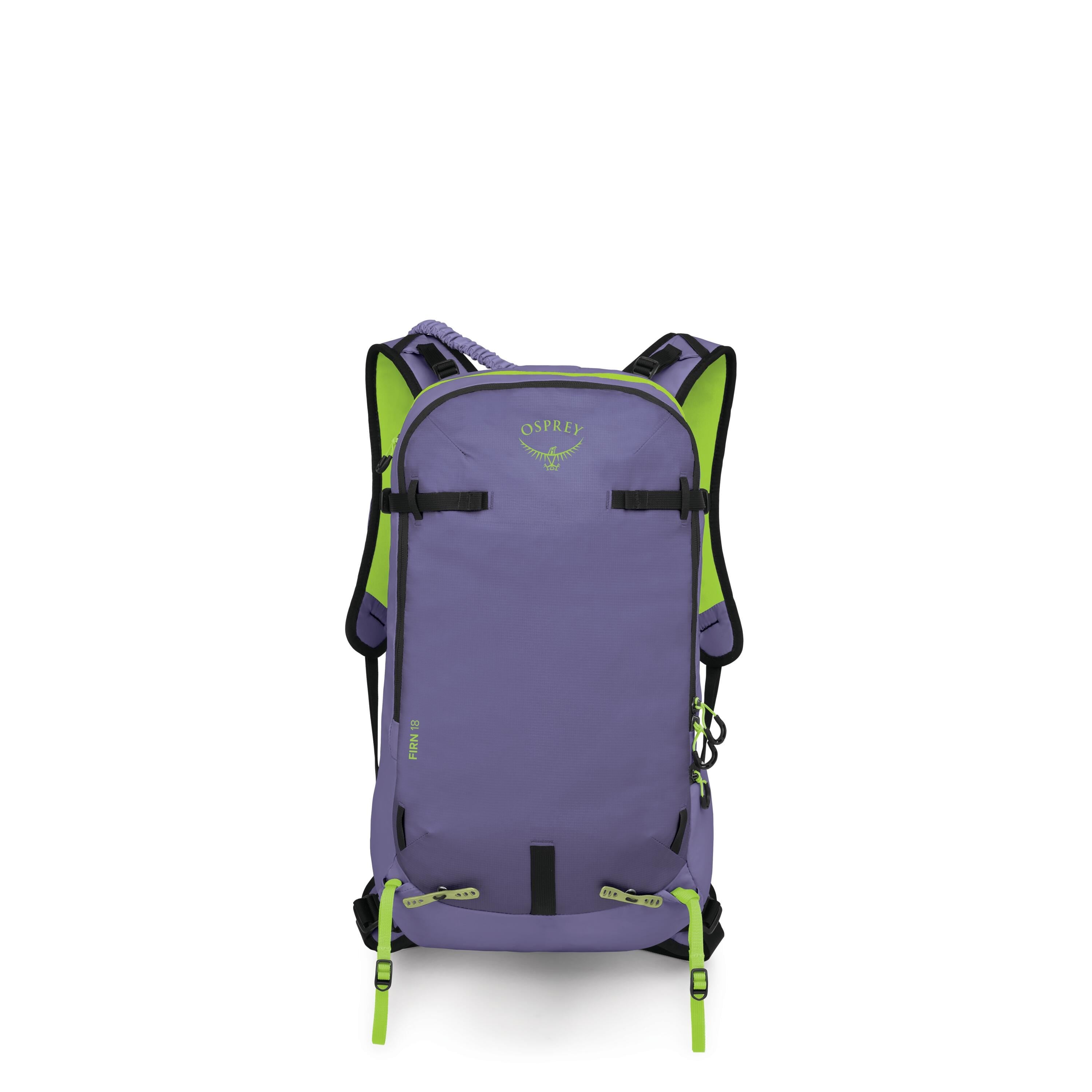 Osprey Firn 18 Ski & Snowboard Backpack 18L in Euphoria Purple — front view