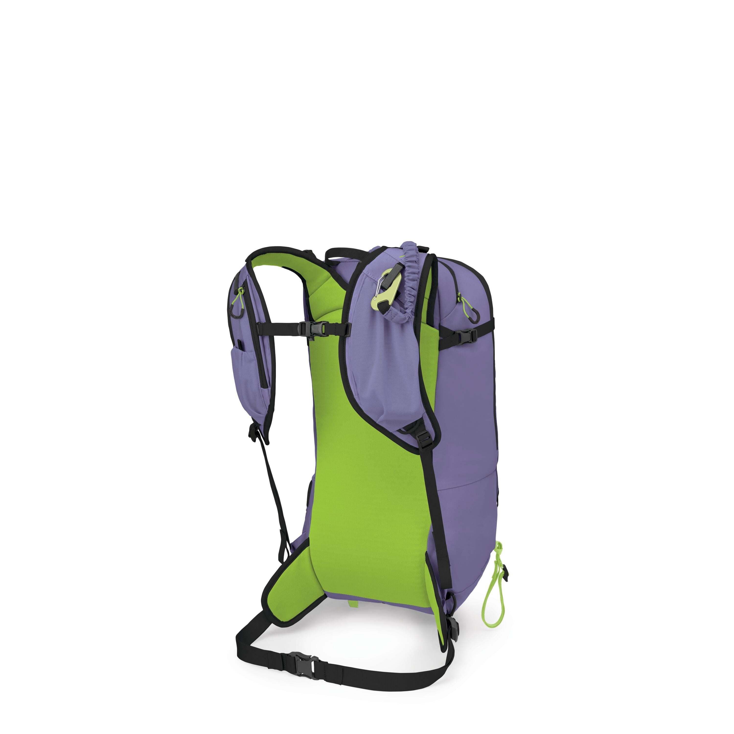 Osprey Firn 18 Ski & Snowboard Backpack 18L in Euphoria Purple — back view
