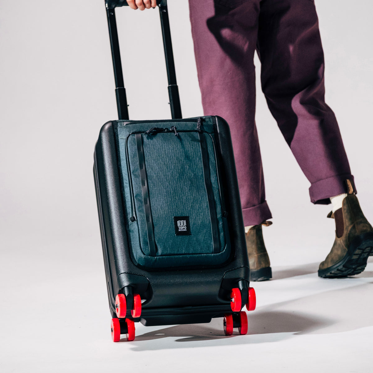 Topo Designs Global Pro Travel Roller Bag — lifestyle 5