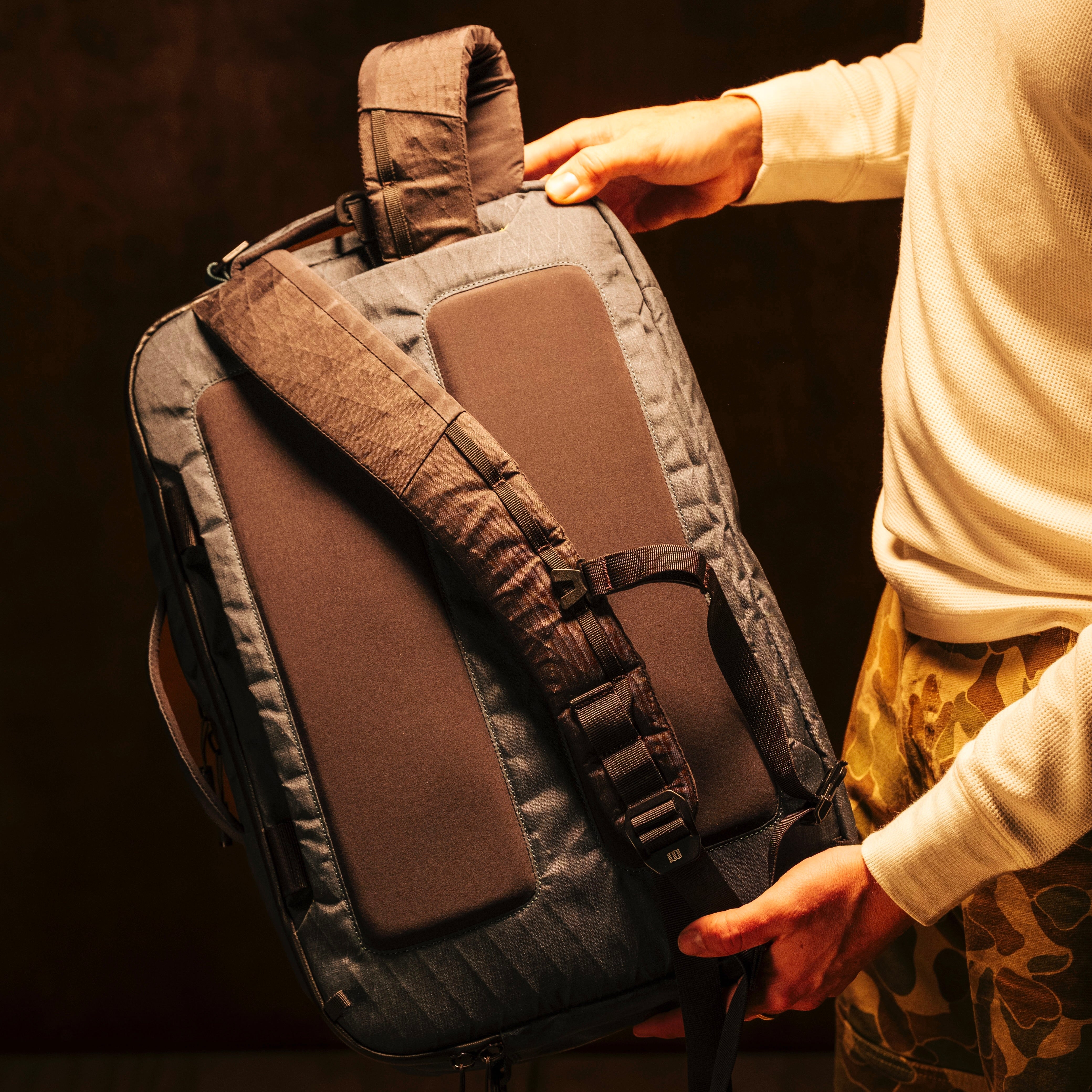 Topo Designs Global Pro 3-Way Briefcase — lifestyle 2