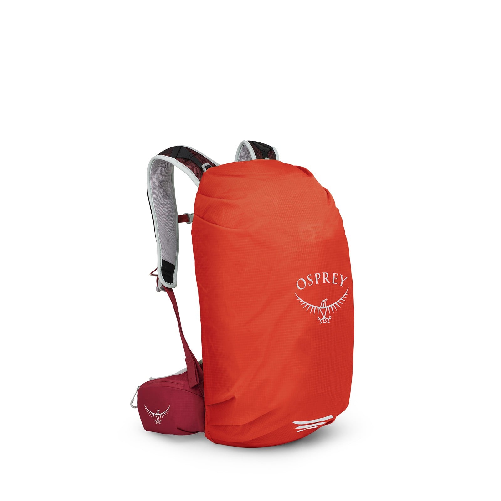 Osprey Hi-Vis Raincover Extra Small in Mars Orange — front view