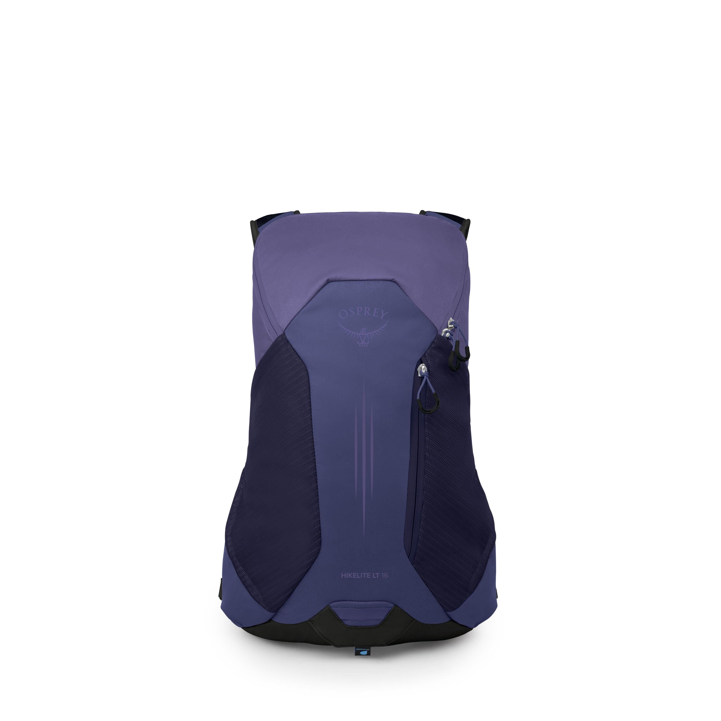 Osprey Hikelite LT 16 Hiking Backpack 16L in Botswana Purple — front view