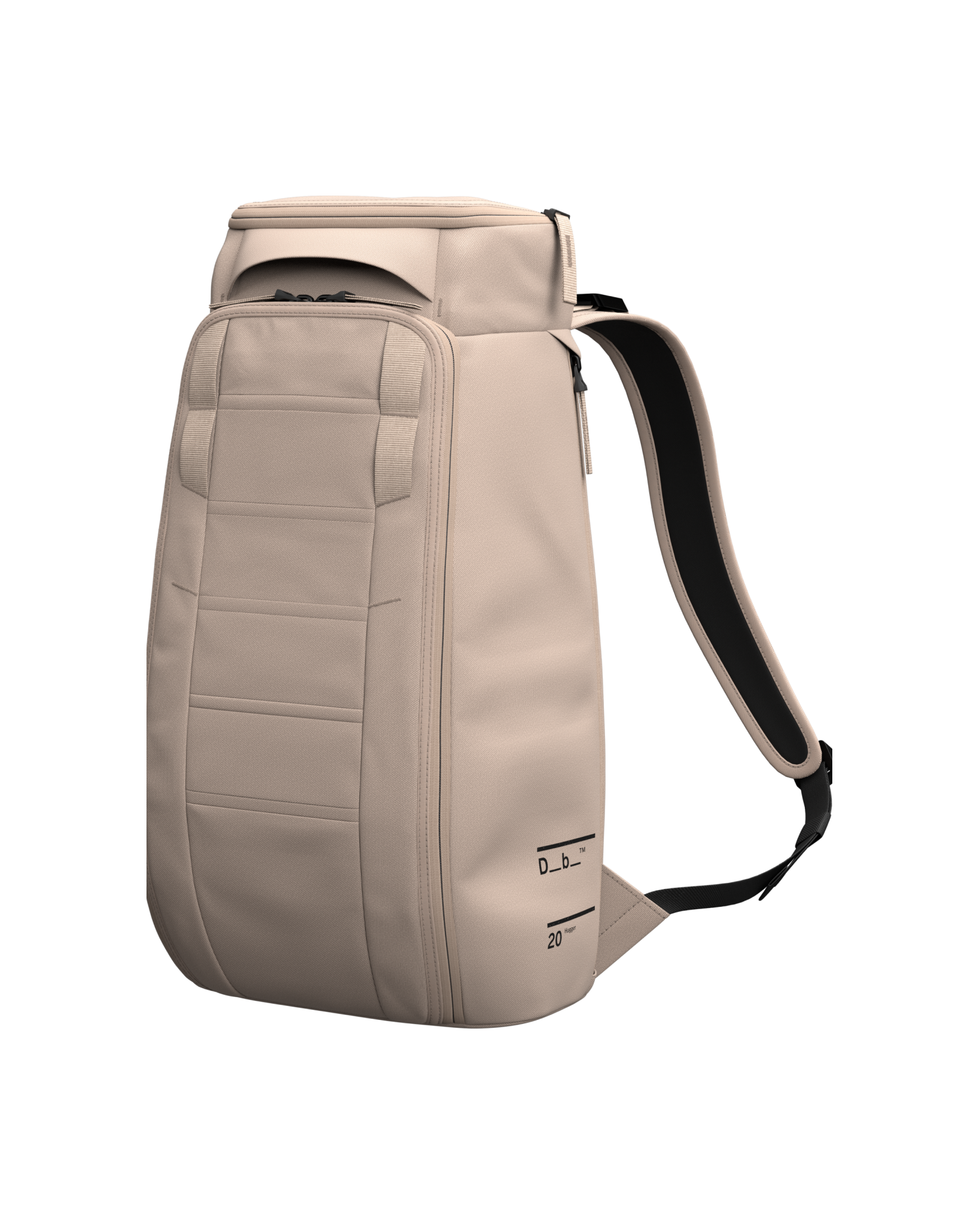 Db Journey Hugger Backpack 20L in Fogbow Beige — front view # color_Fogbow Beige