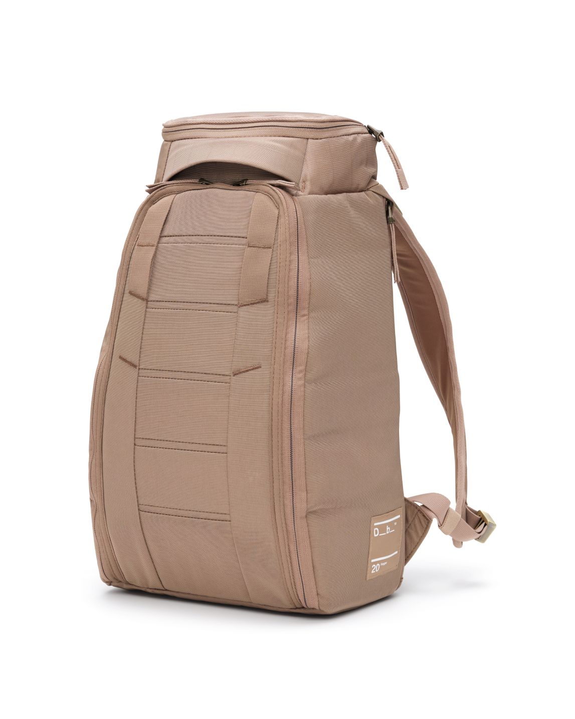 Db Journey Hugger Backpack 20L in Affogato Brown — front view # color_Affogato Brown