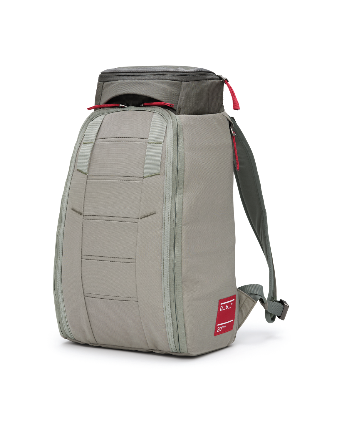 Db Journey Hugger Backpack 20L in Basil Green — front view # color_Basil Green