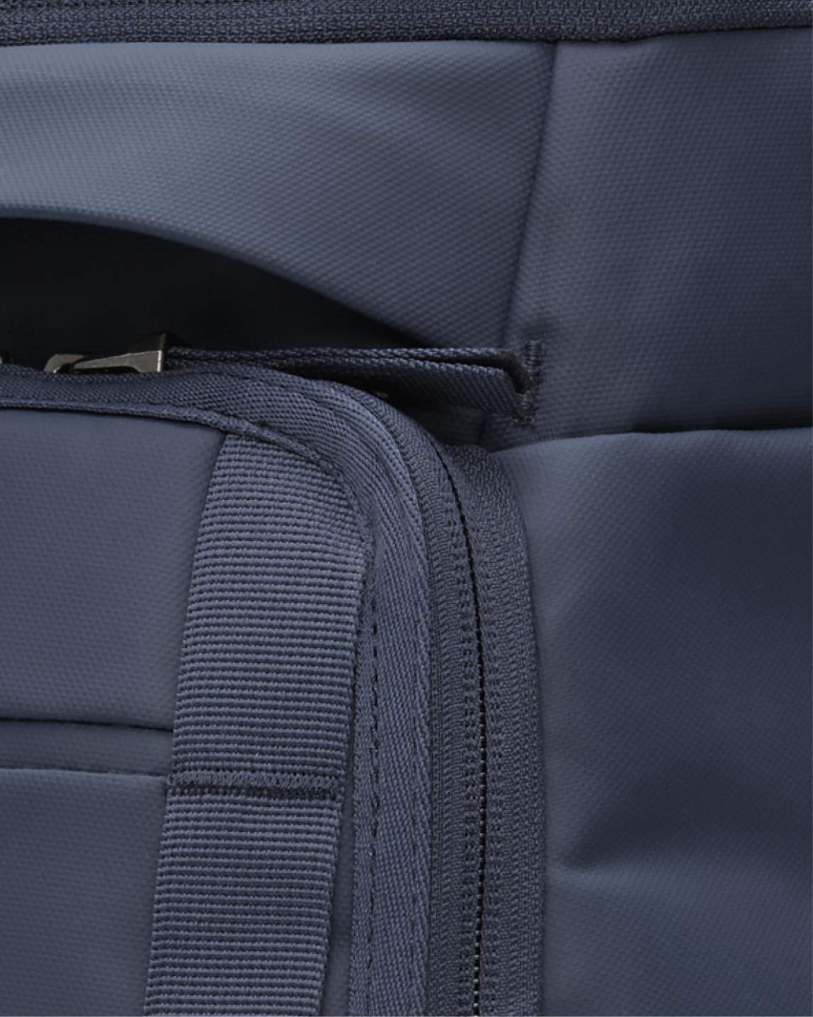Db Journey Hugger Backpack 20L in Blue Hour — detail view # color_Blue Hour
