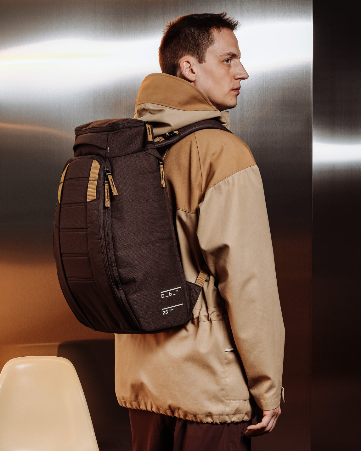 Db Journey Hugger Backpack 25L in Espresso — lifestyle # color_Espresso