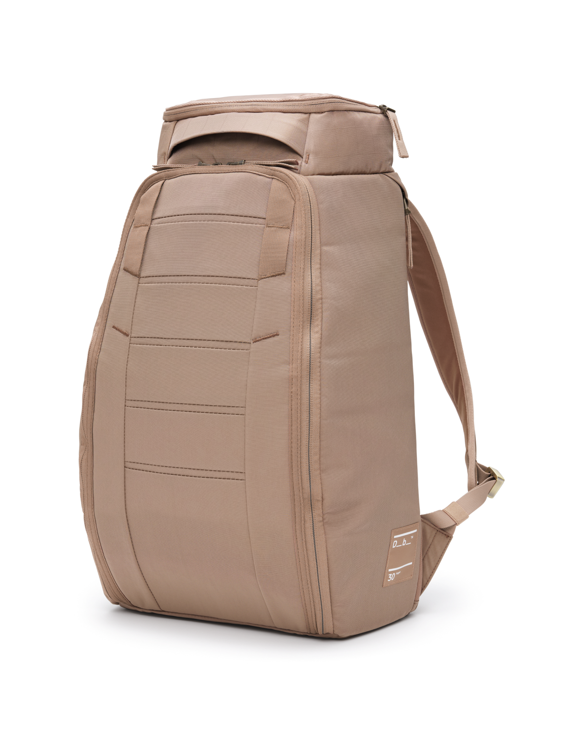 Db Journey Hugger Backpack 30L in Affogato Brown — front view # color_Affogato Brown