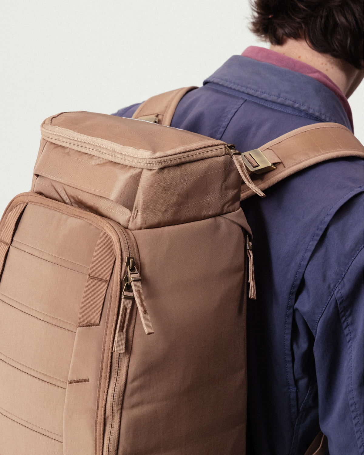 Db Journey Hugger Backpack 30L in Affogato Brown — lifestyle 3 # color_Affogato Brown