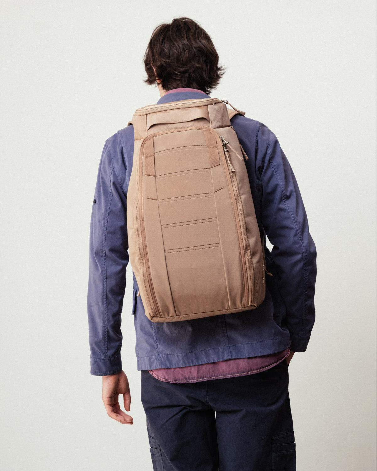 Db Journey Hugger Backpack 30L in Affogato Brown — lifestyle 2 # color_Affogato Brown
