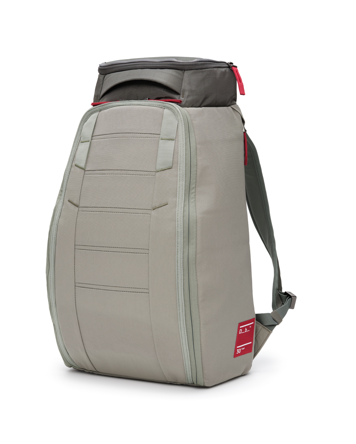 Db Journey Hugger Backpack 30L in Basil Green — front view # color_Basil Green