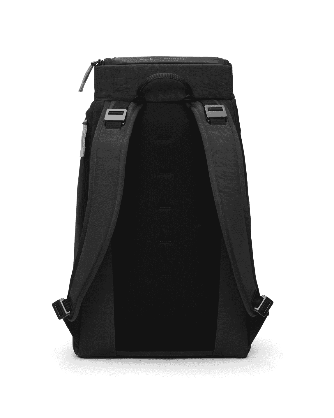 Db Journey Hugger Backpack 30L in Charcoal Grey — back view # color_Charcoal Grey