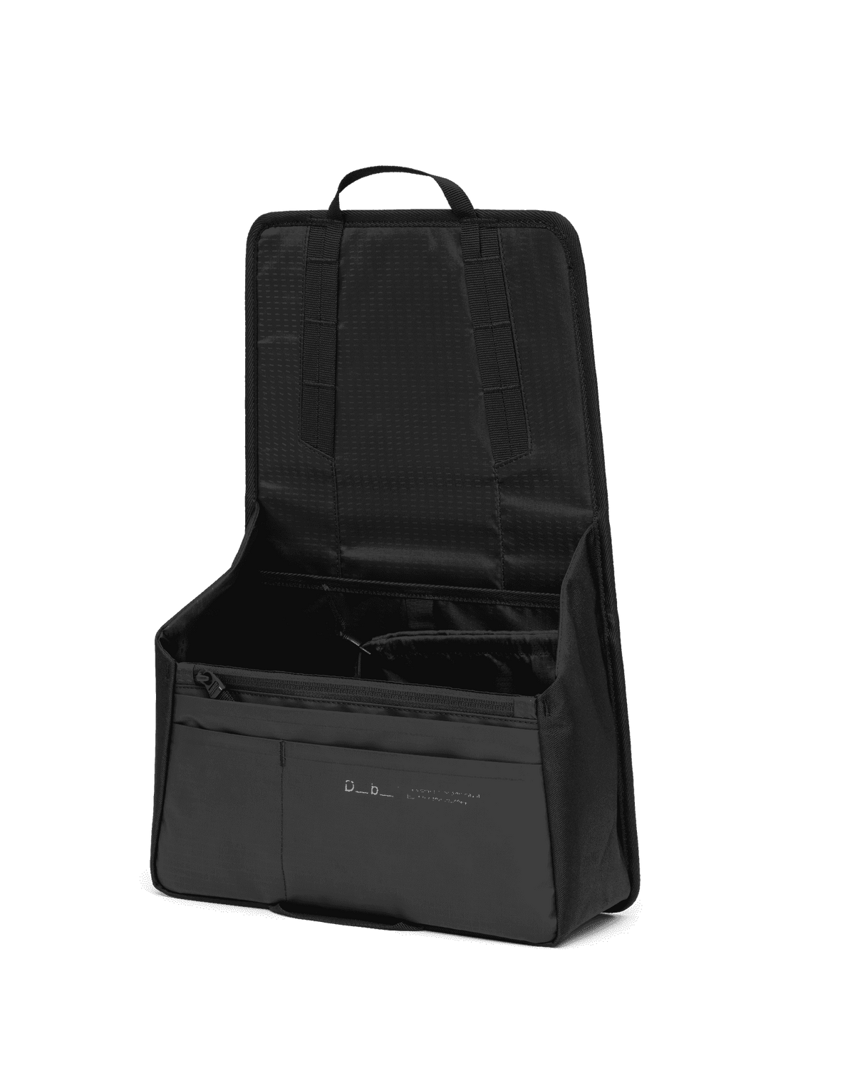 Db Journey Hugger Organizer in Black Out — front view