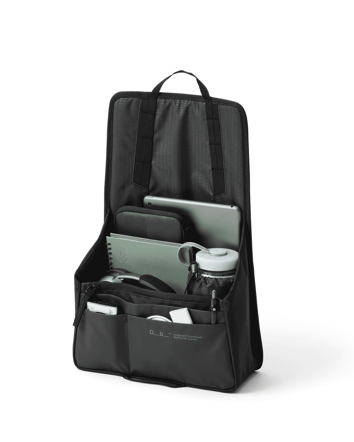 Db Journey Hugger Organizer in Black Out — interior view 3