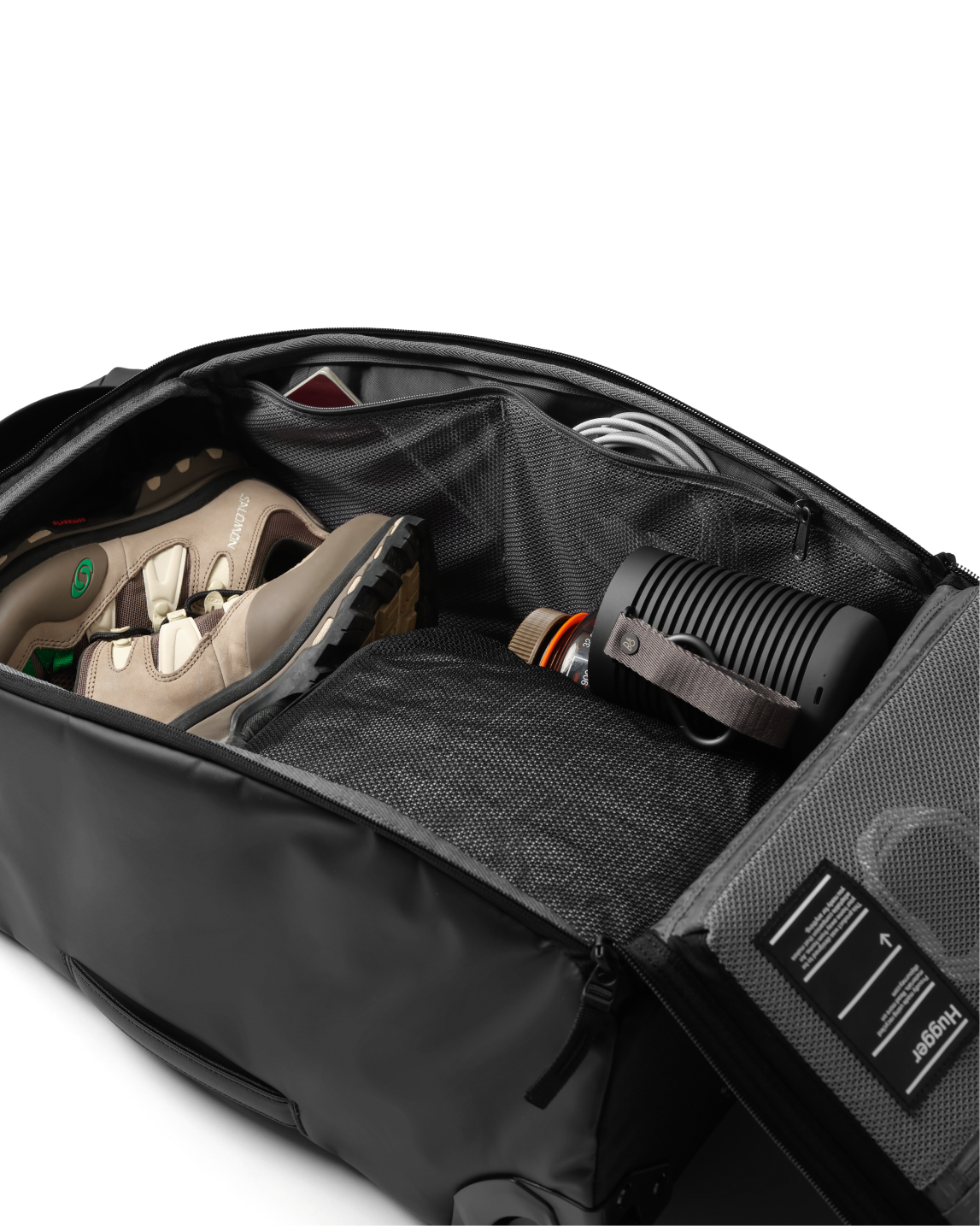 Db Journey Hugger Roller Bag Carry-on 40L — packed view 2