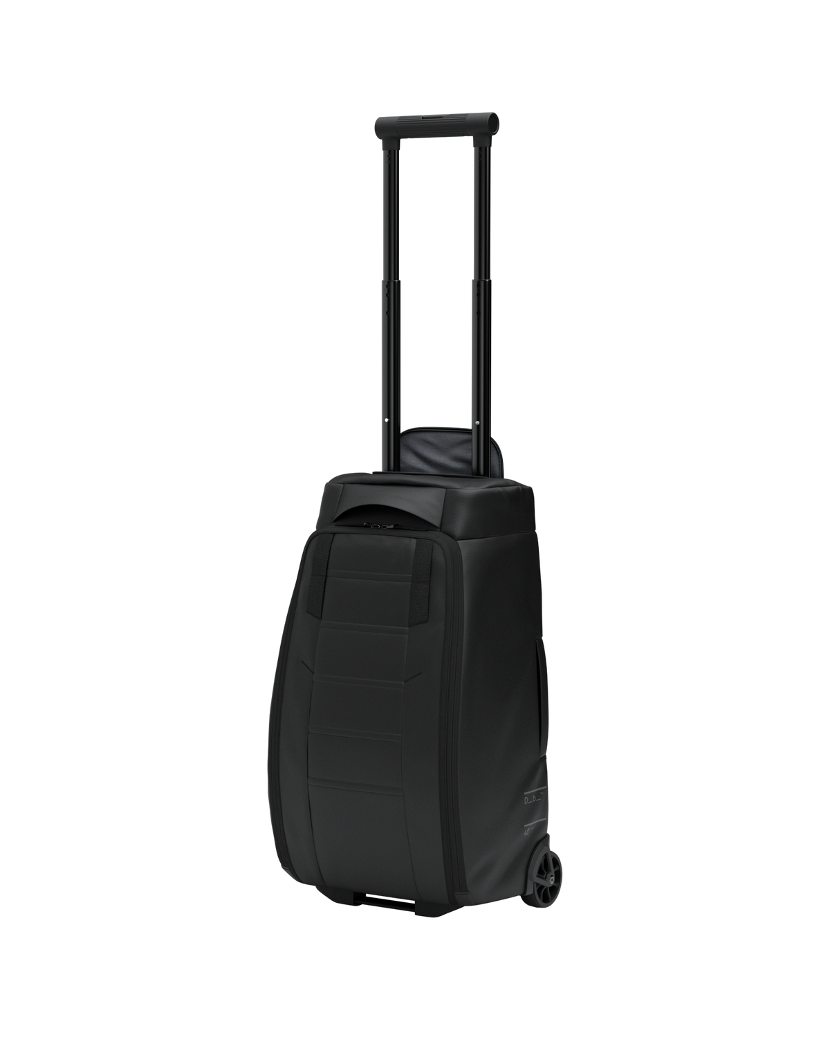 Db Journey Hugger Roller Bag Carry-on 40L in Black Out — front view # color_Black Out