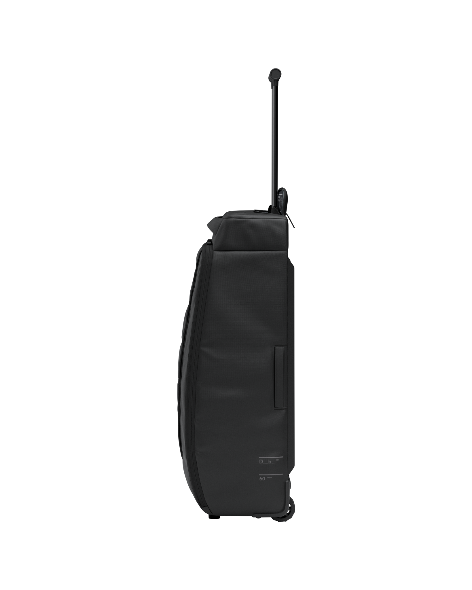Db Journey Hugger Roller Bag Check-in 60L in Black Out — angle view 2 # color_Black Out