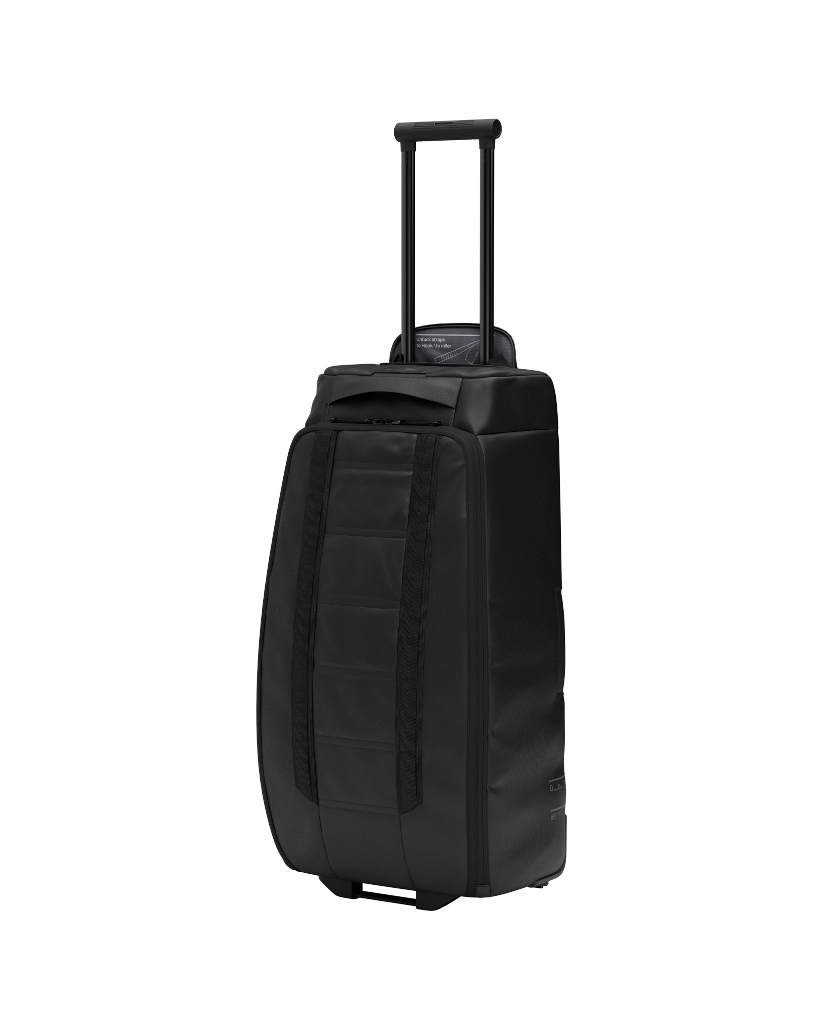 Db Journey Hugger Roller Bag Check-in 60L in Black Out — front view # color_Black Out