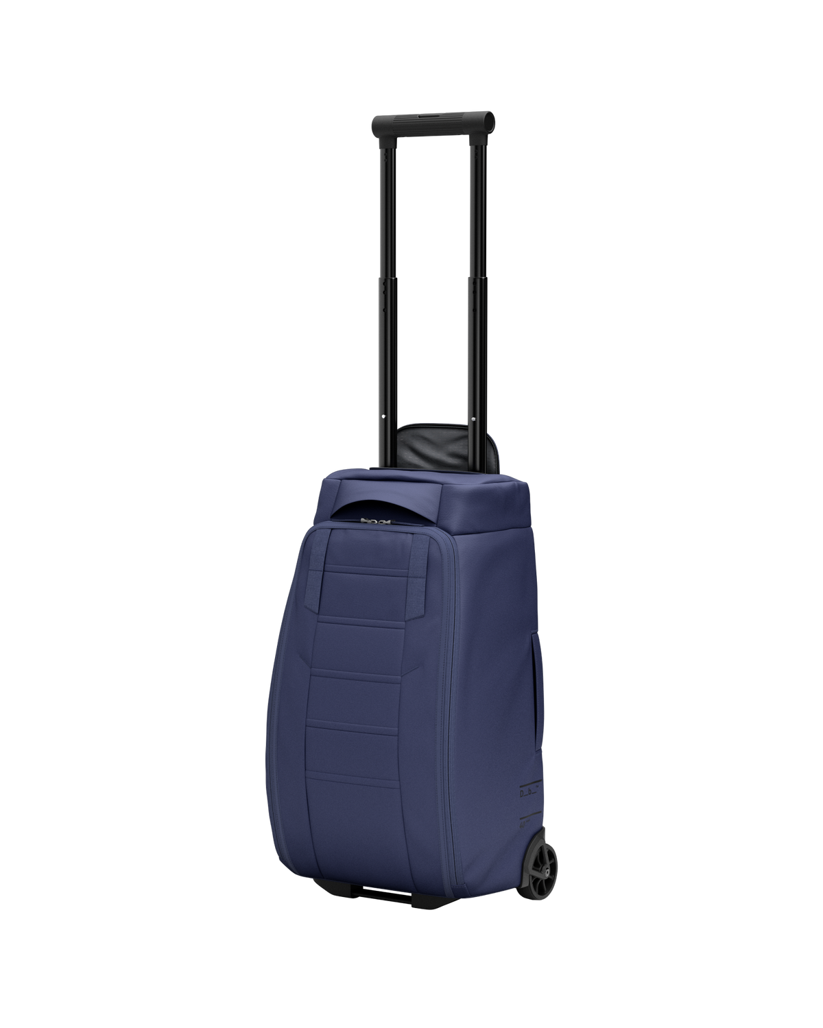 Db Journey Hugger Roller Bag Carry-on 40L in Blue Hour — front view # color_Blue Hour