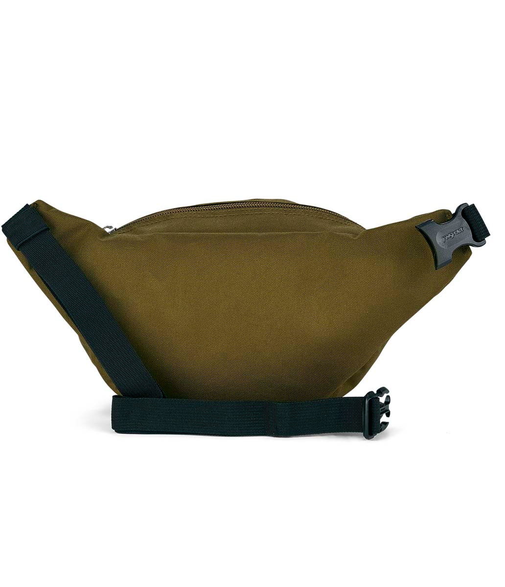 JanSport Fifth Avenue Fanny Pack in Army Green — back view