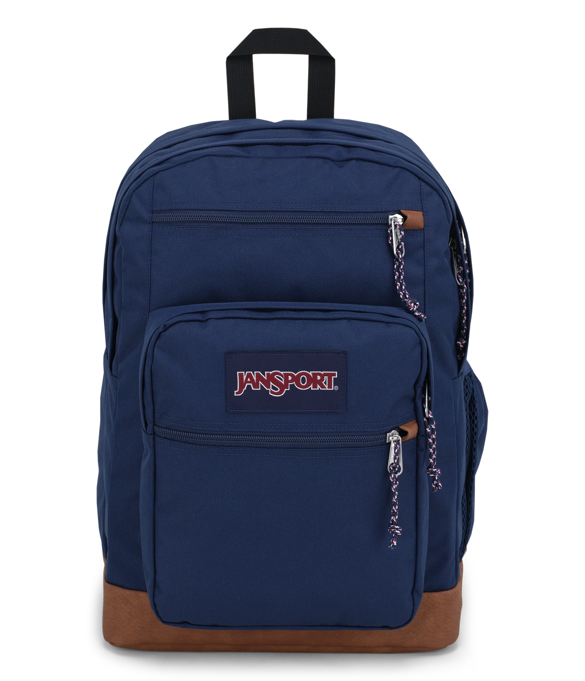 JanSport Cool Student Backpack 34L in Navy — front view # color_Navy
