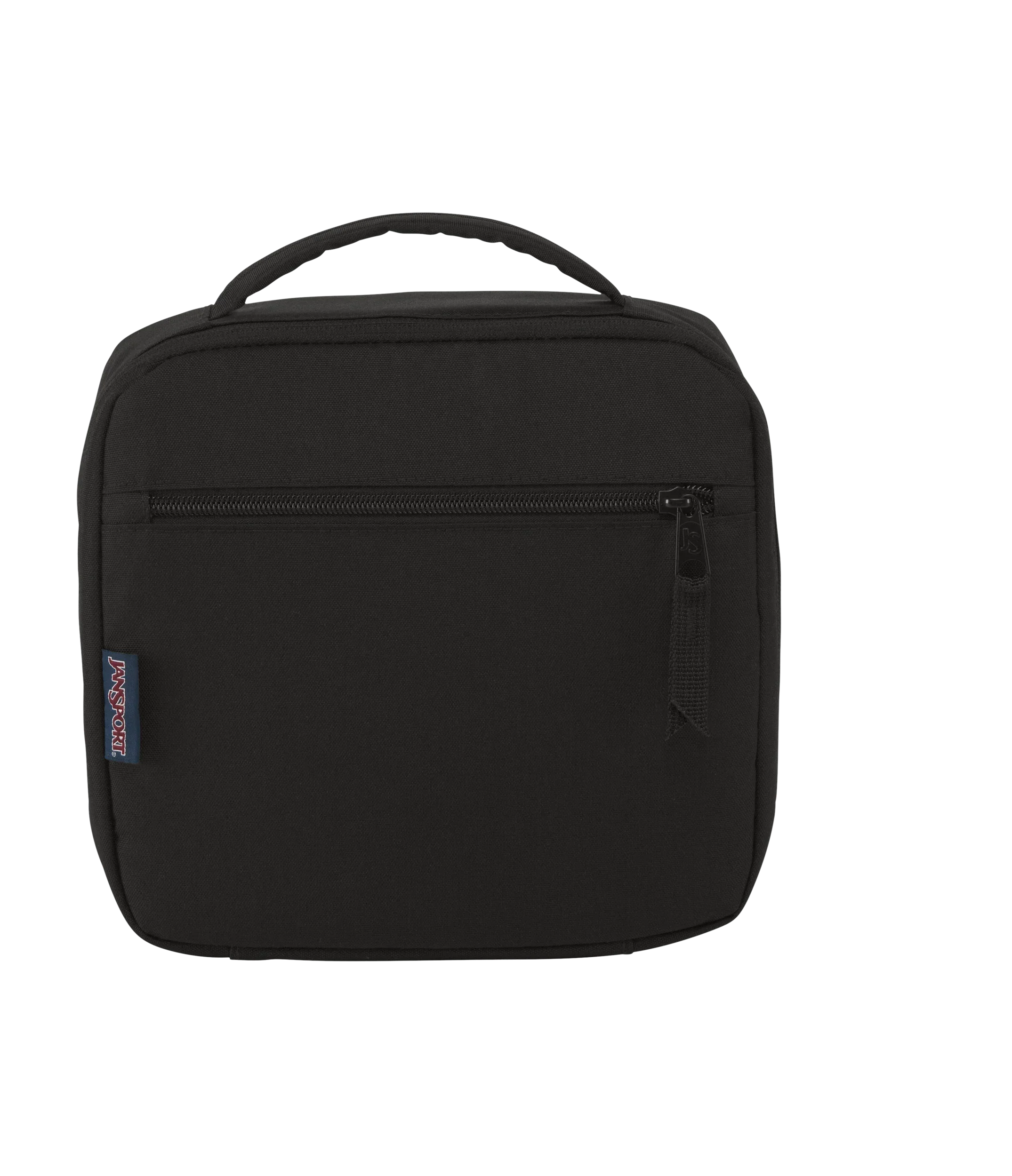JanSport Lunch Break in Black — front view # color_Black
