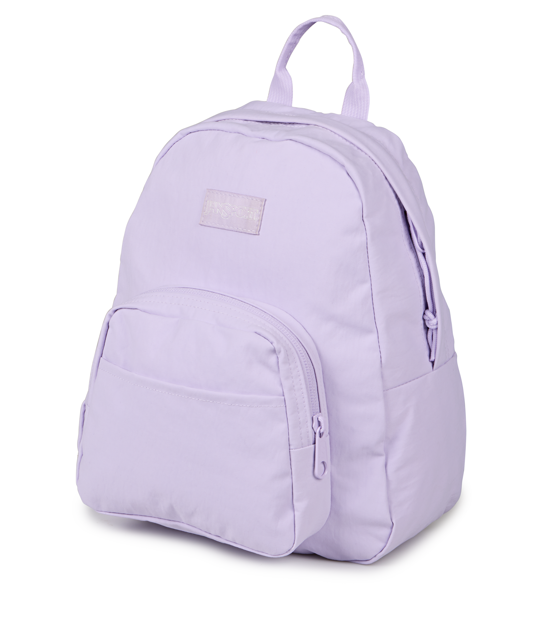JanSport Half Pint FX in Pastel Lilac — angle view 3