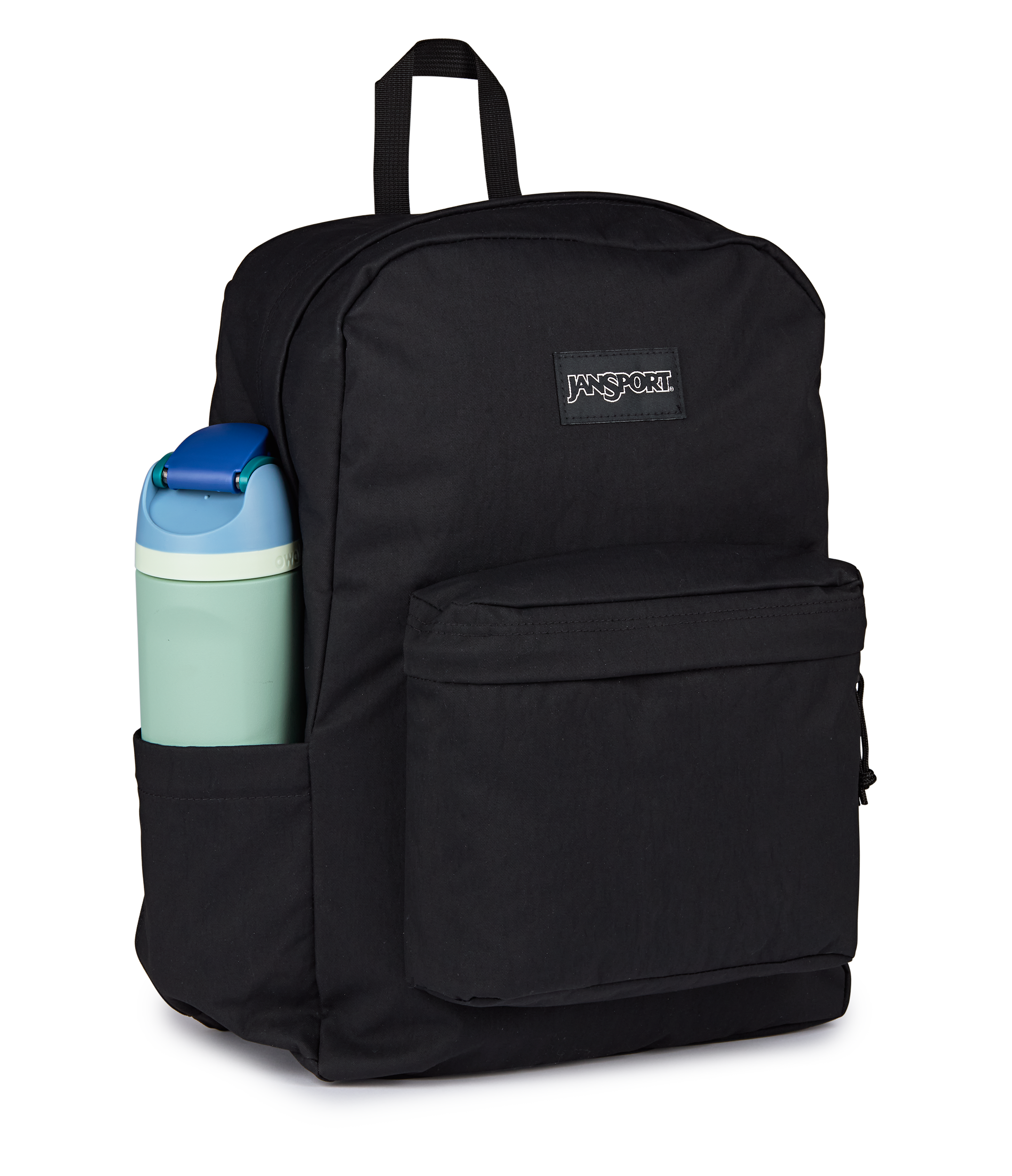 JanSport Superbreak Plus FX in Black — detail view