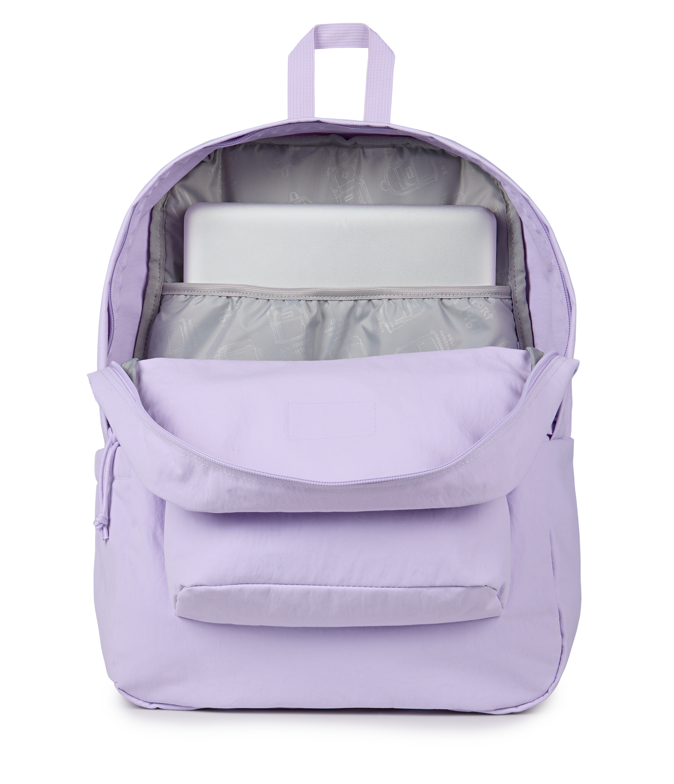 JanSport Superbreak Plus FX in Pastel Lilac — detail view 2